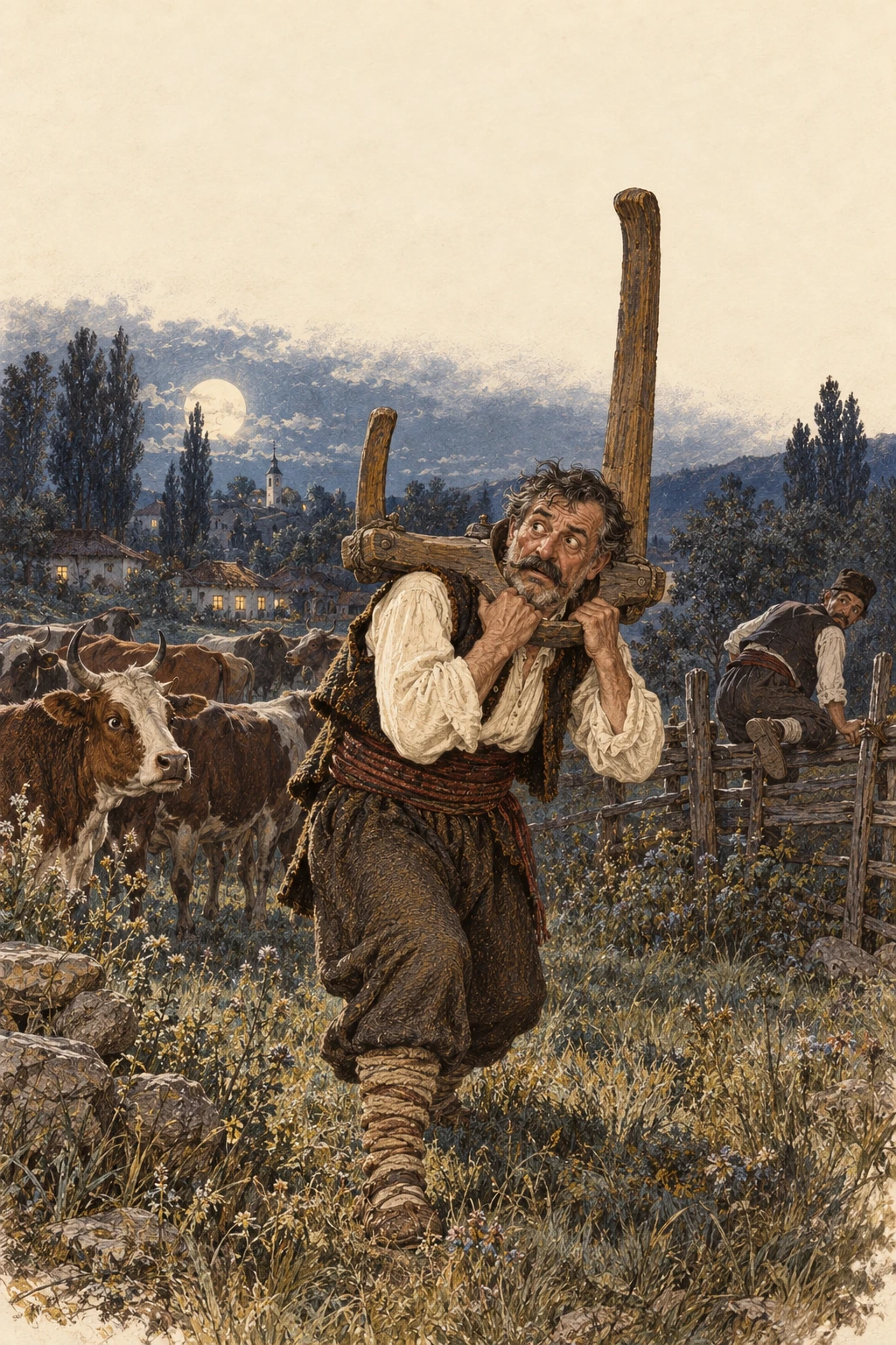 Korica knjige: Roga — Milovan Glišić