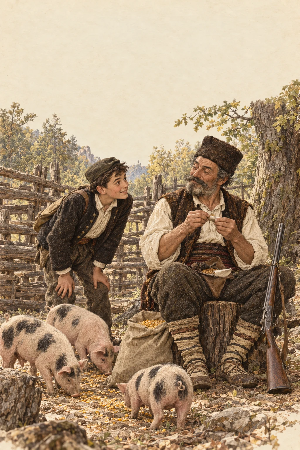 Korica knjige: Lovčev zapisnik — Radoje Domanović