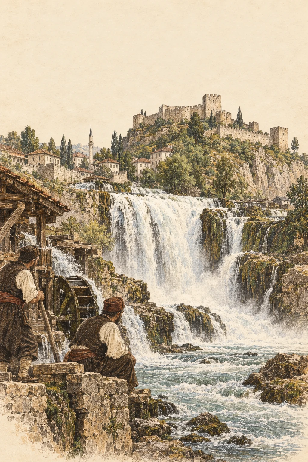 Kitap kapağı: Bosna Coğrafyası — Ivan Frano Jukić (Slavoljub Bošnjak)