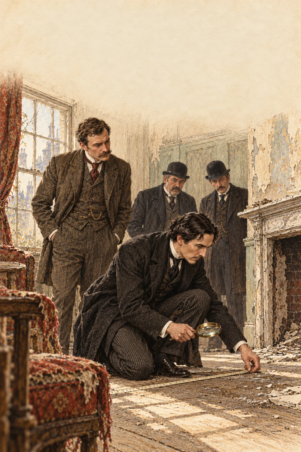 Book cover: A Study in Scarlet — Arthur Conan Doyle