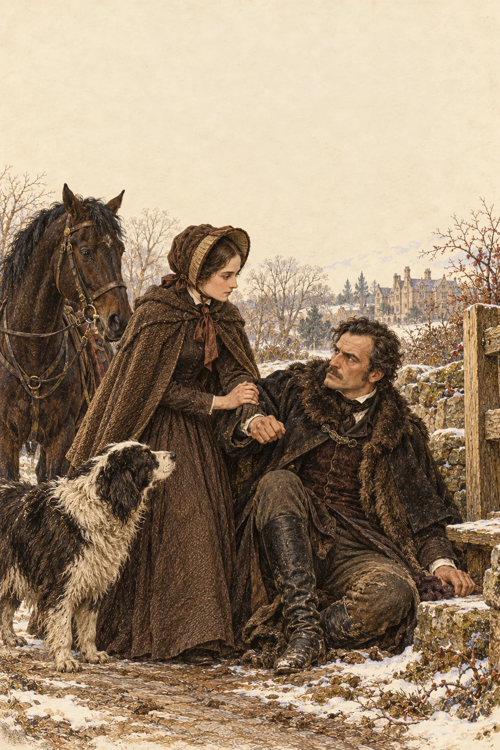 Book cover: Jane Eyre — Charlotte Brontë