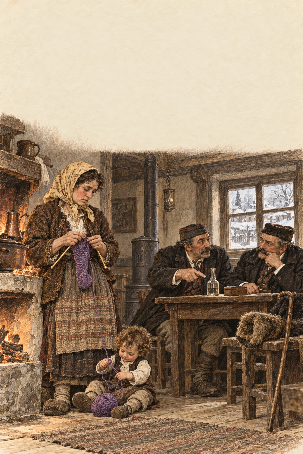 Buchcover: Im Dorfwirtshaus — Radoje Domanović