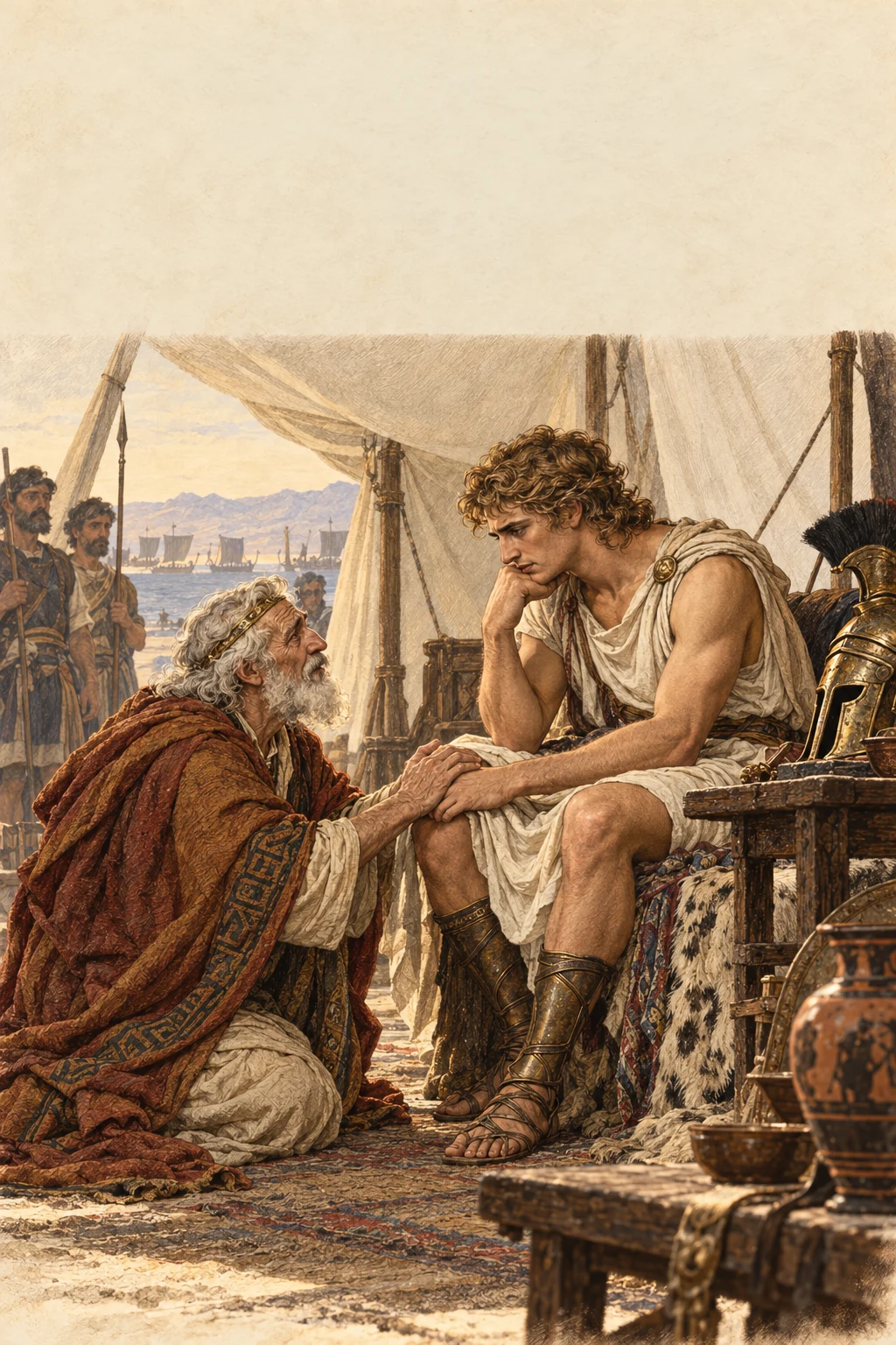 Book cover: The Iliad — Homer