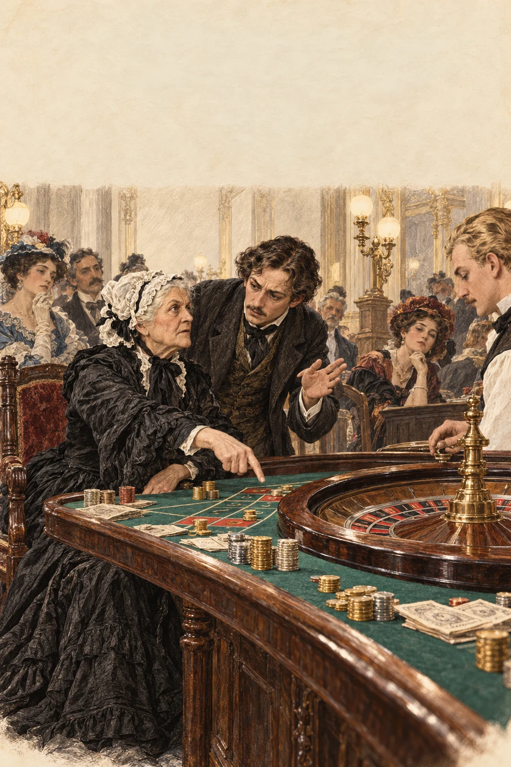 Book cover: The Gambler — Fyodor Dostoevsky