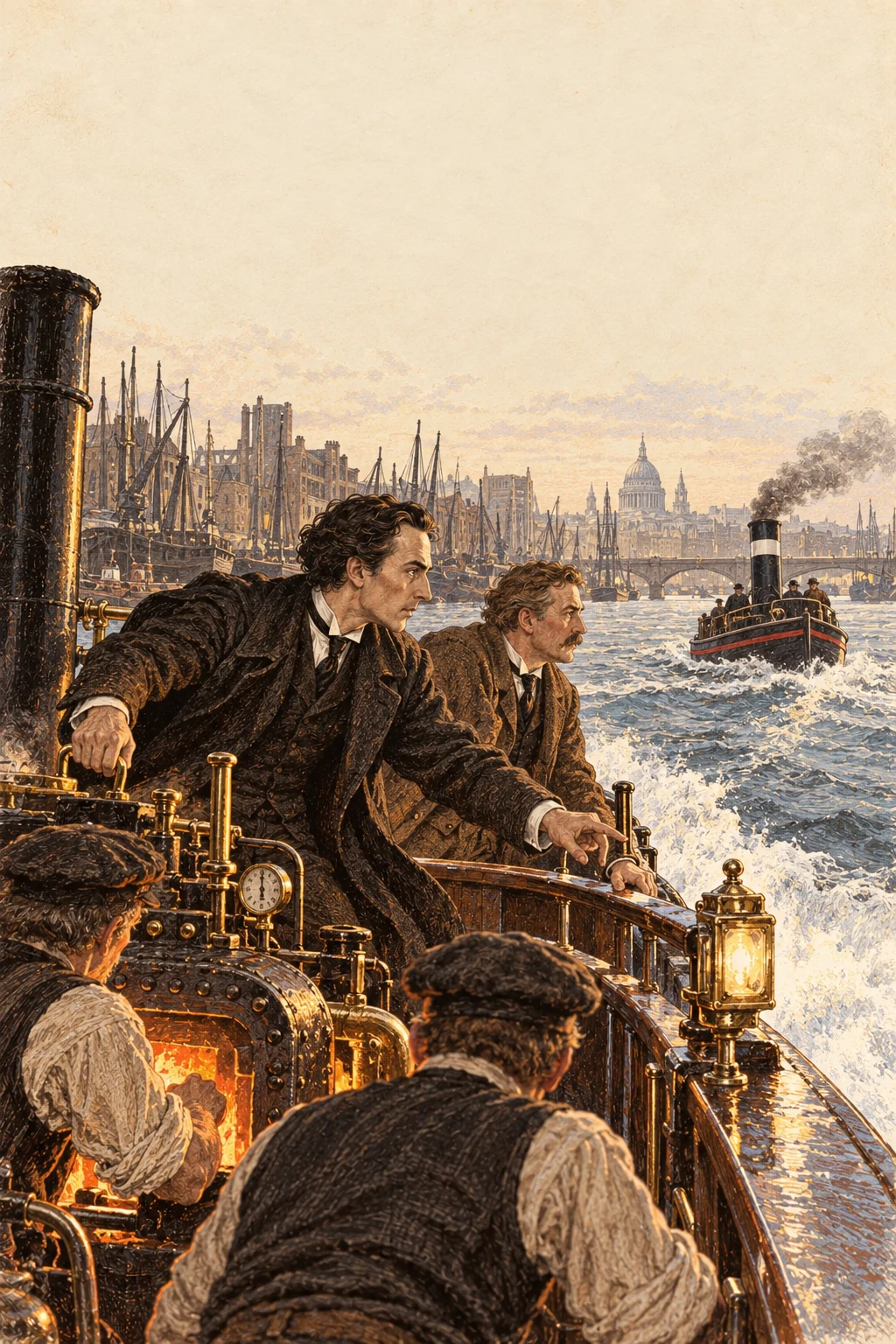Book cover: The Sign of the Four — Arthur Conan Doyle
