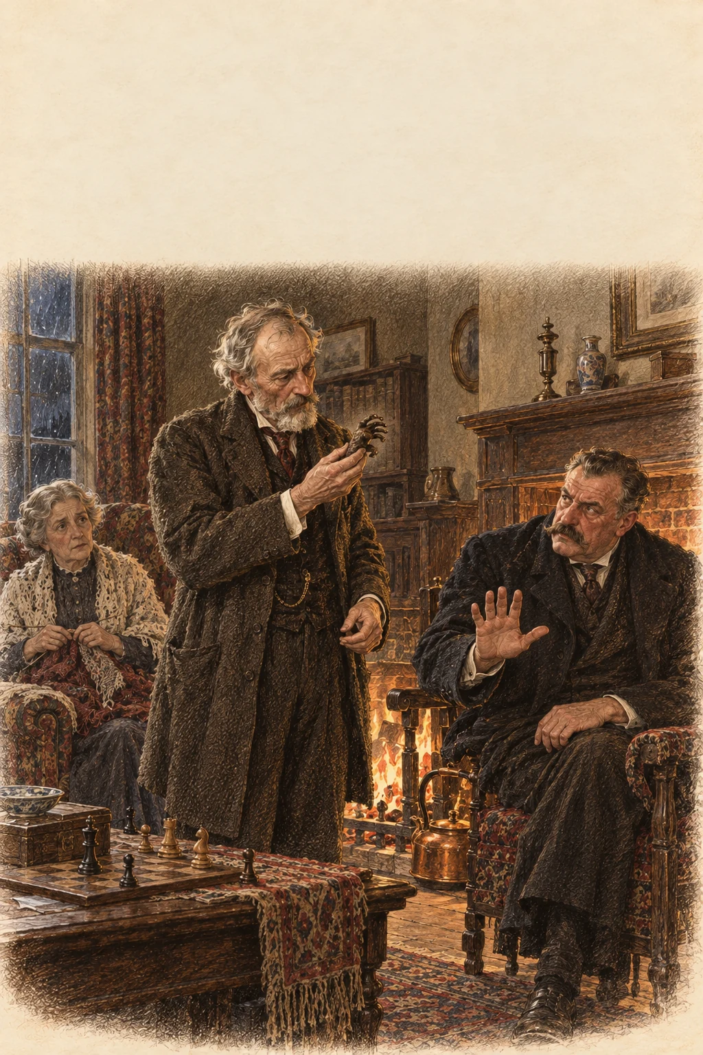 Korica knjige: Majmunova šapa — W. W. Jacobs