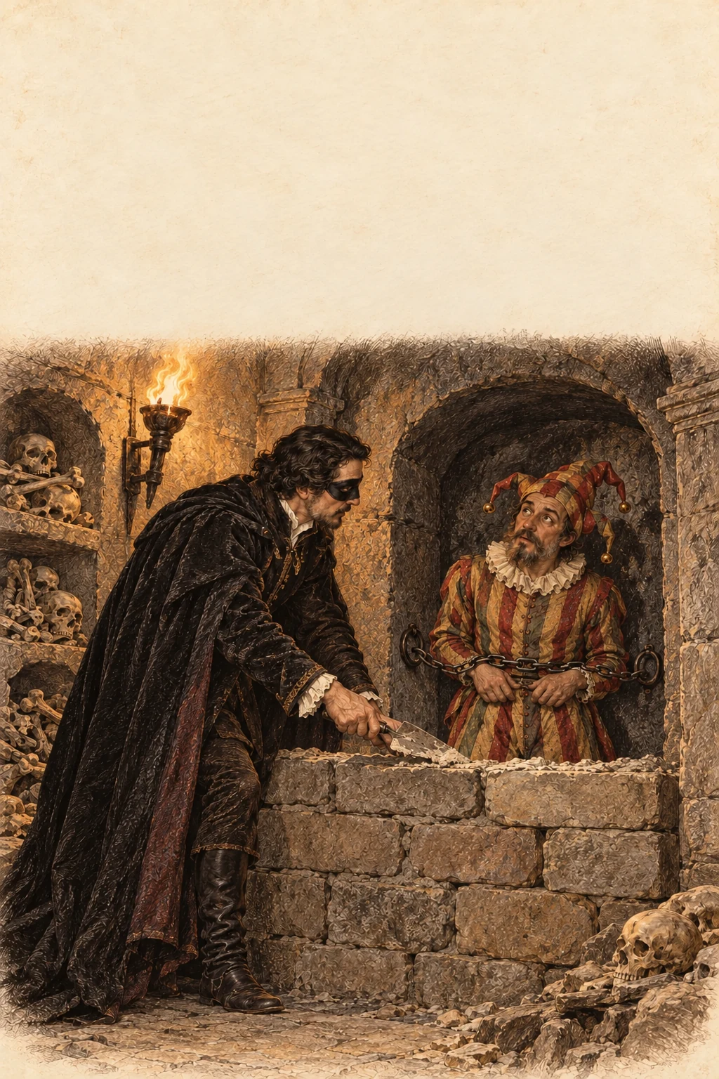 Korica knjige: Bačva amontillada — Edgar Allan Poe