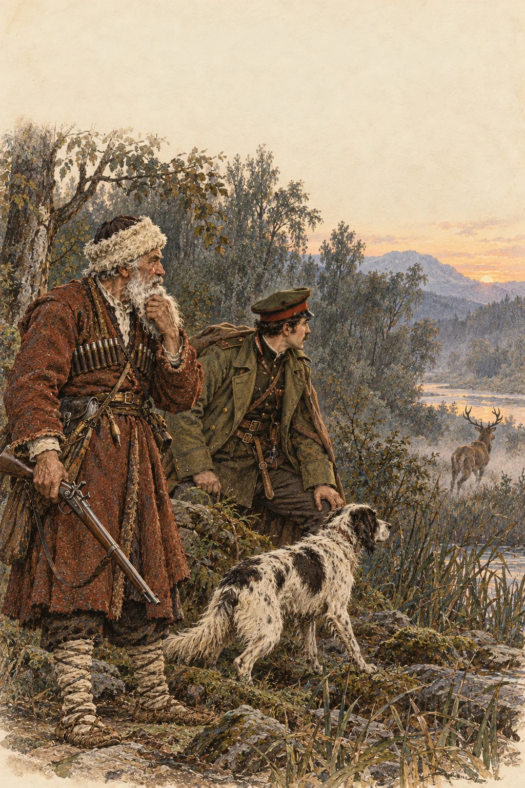 Book cover: The Cossacks: A Tale of 1852 — Leo Tolstoy