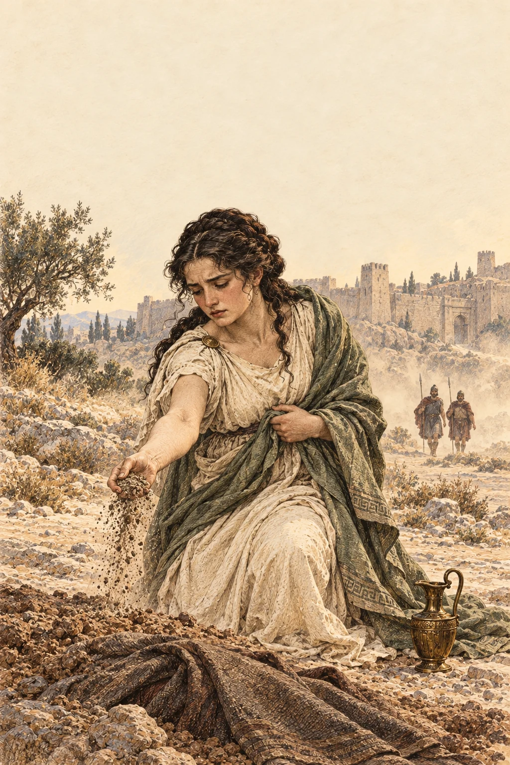 Korica knjige: Antigona — Sofoklo