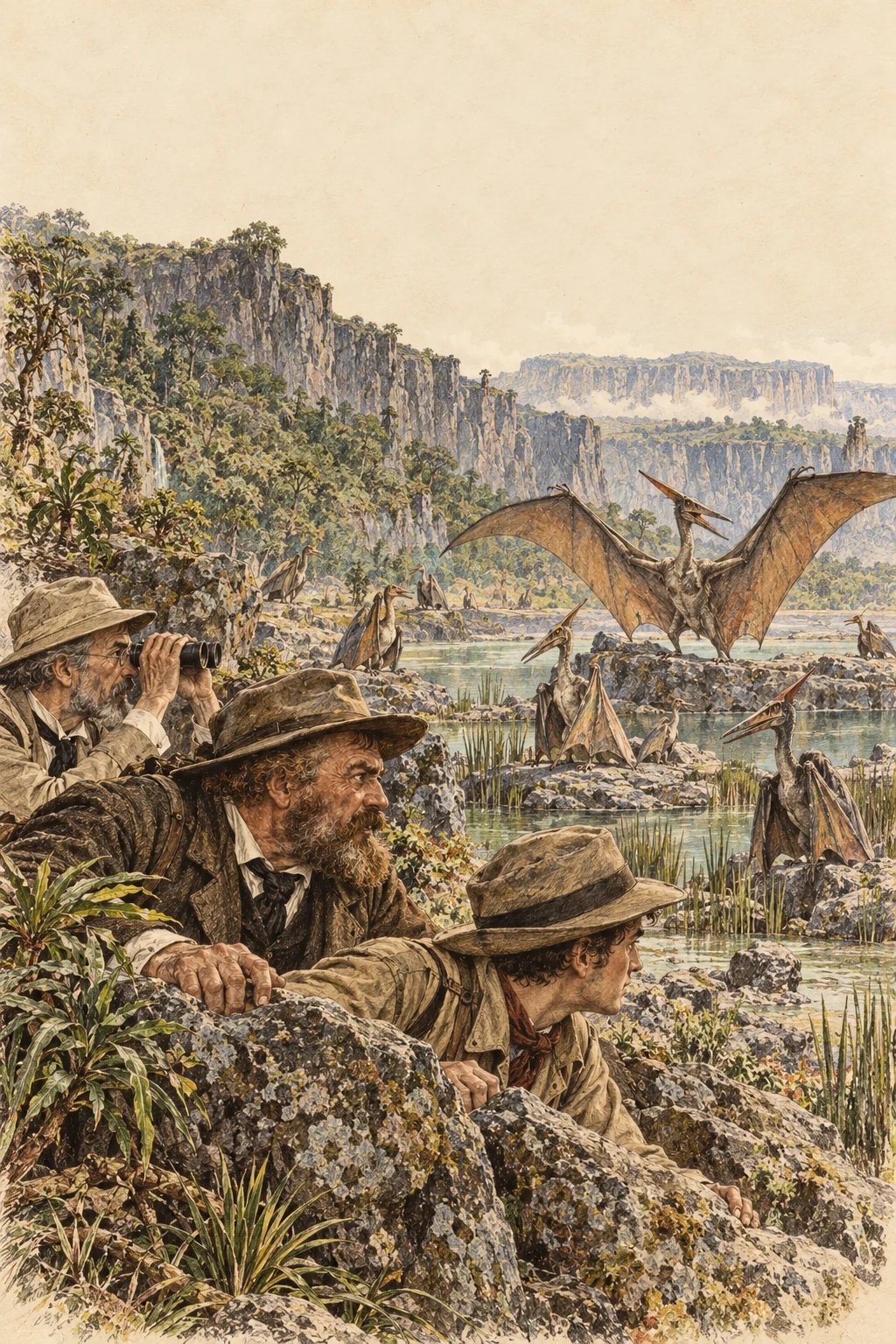 Book cover: The Lost World — Arthur Conan Doyle