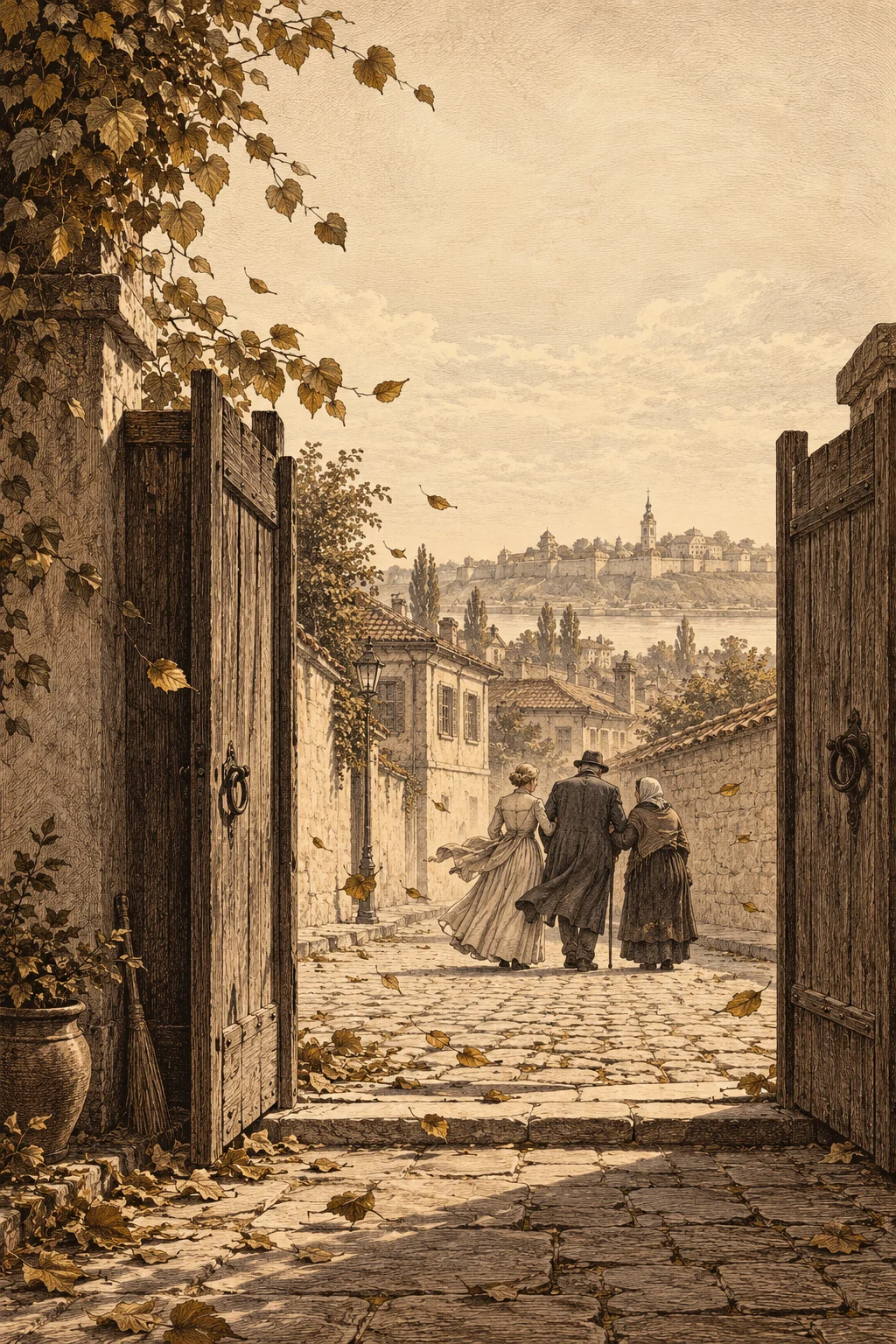 Book cover: The Wind — Laza Lazarević