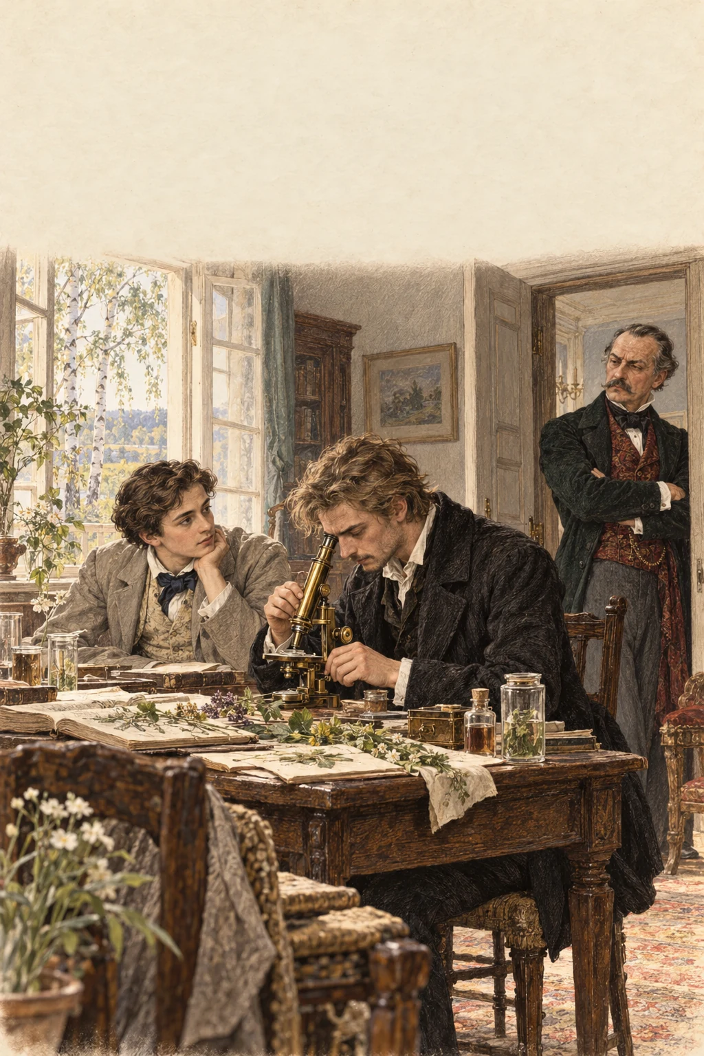 Book cover: Fathers and Sons — Ivan Turgenev
