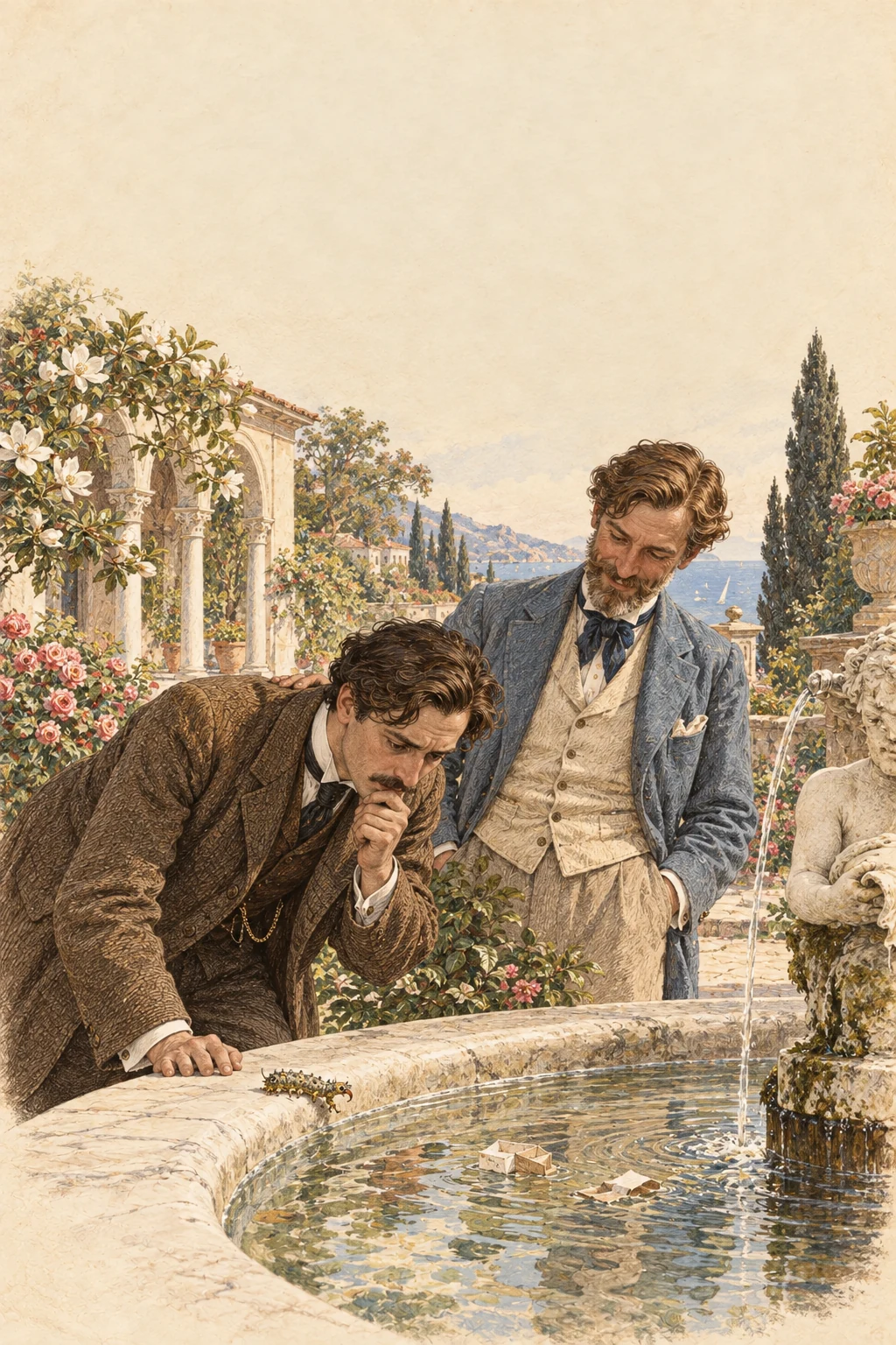 Korica knjige: Gusjenice — E. F. Benson