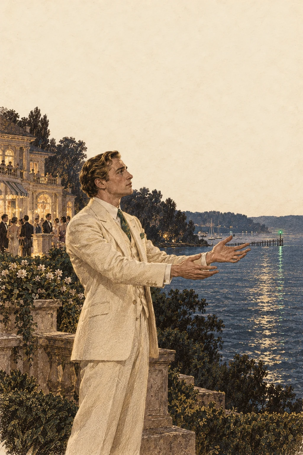 Book cover: The Great Gatsby — F. Scott Fitzgerald