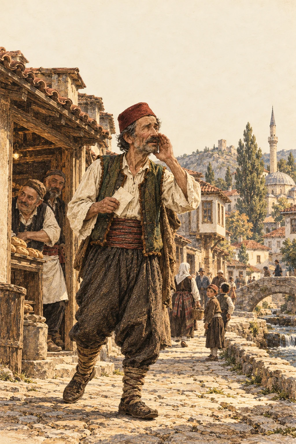 Korica knjige: Mujo telal — Zija Dizdarević