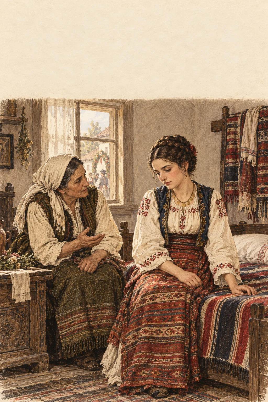 Korica knjige: Seljanka — Janko M. Veselinović