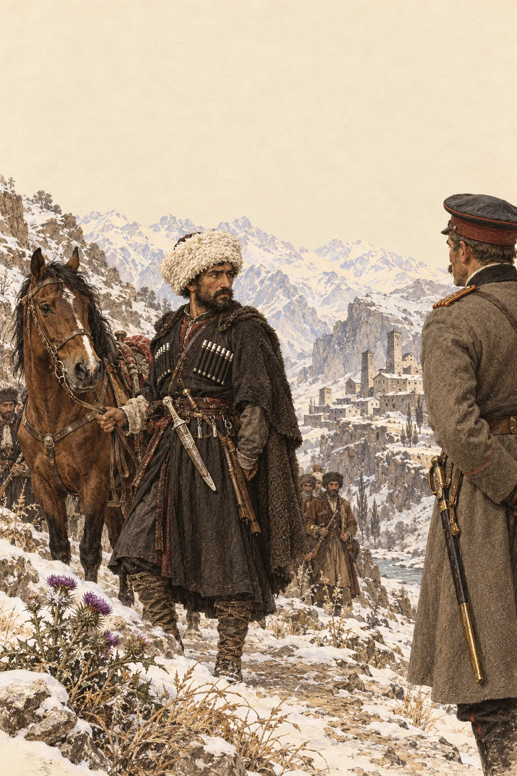 Korica knjige: Hadži Murat — Lav Tolstoj