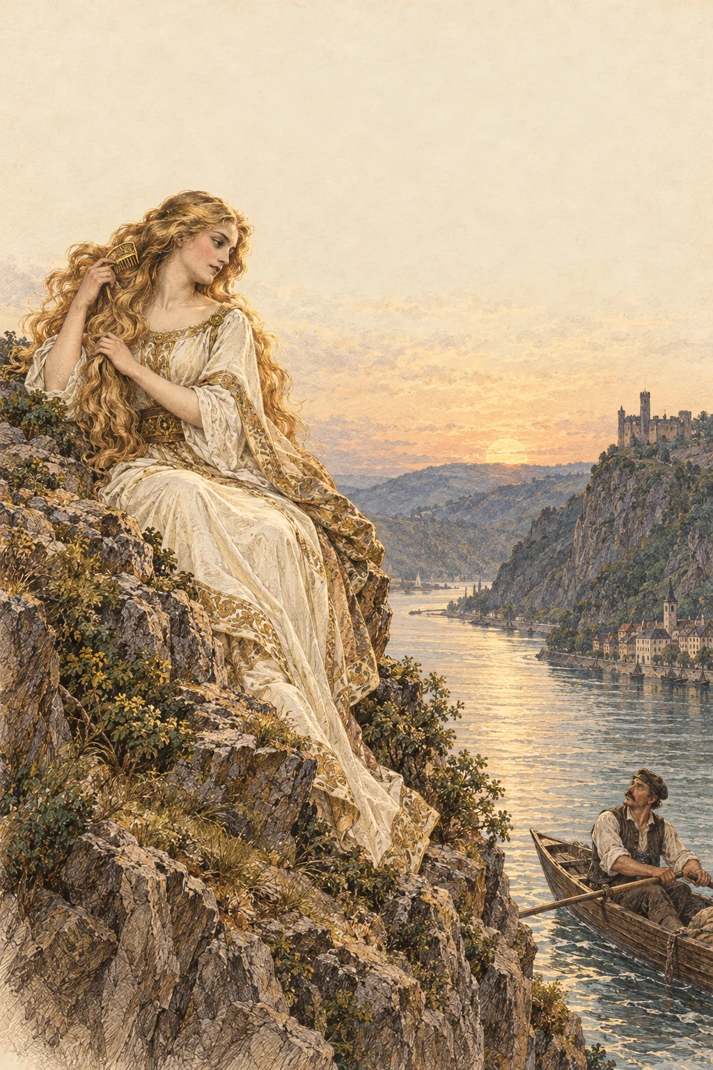 Korica knjige: Lorelaj — Heinrich Heine