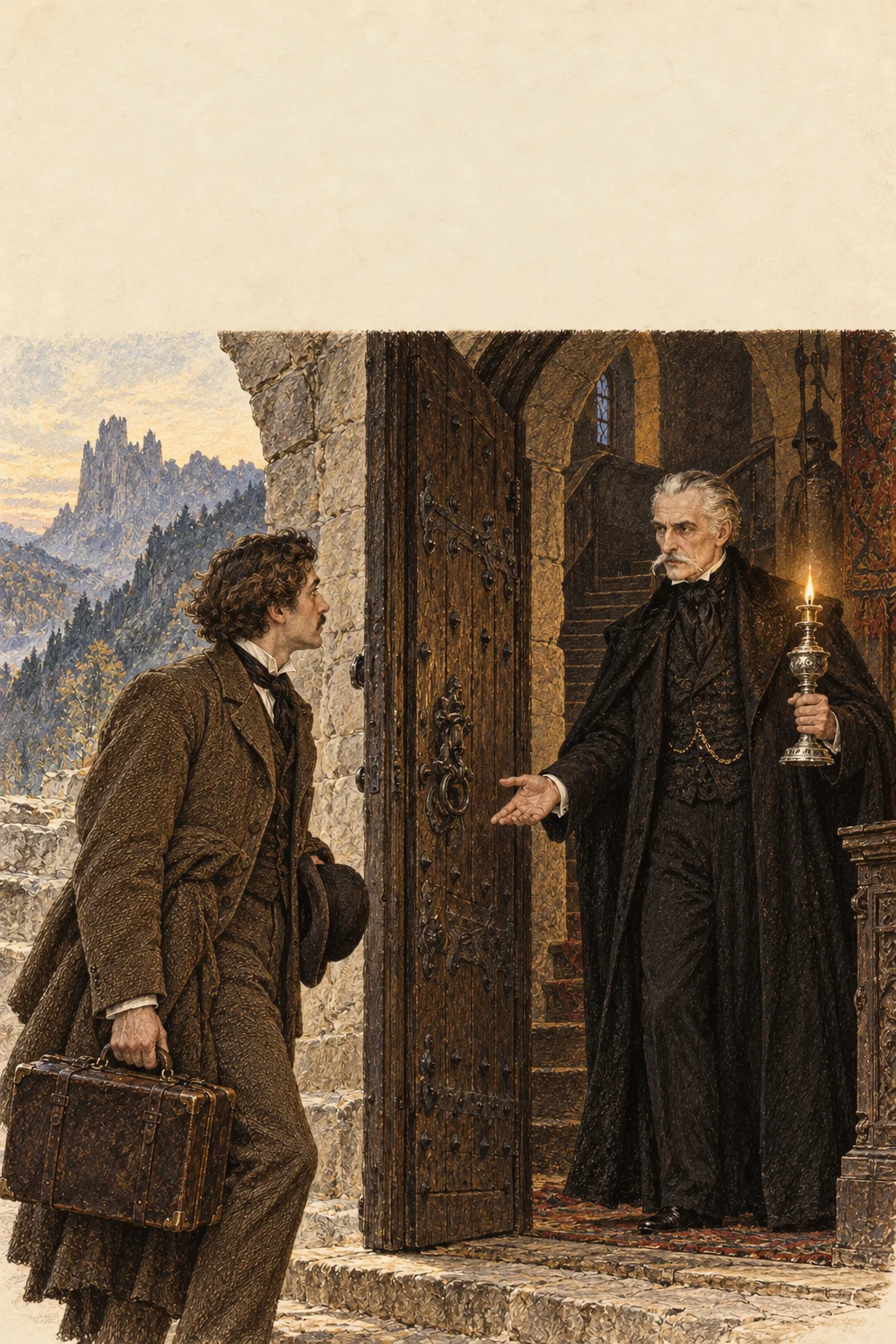 Book cover: Dracula — Bram Stoker