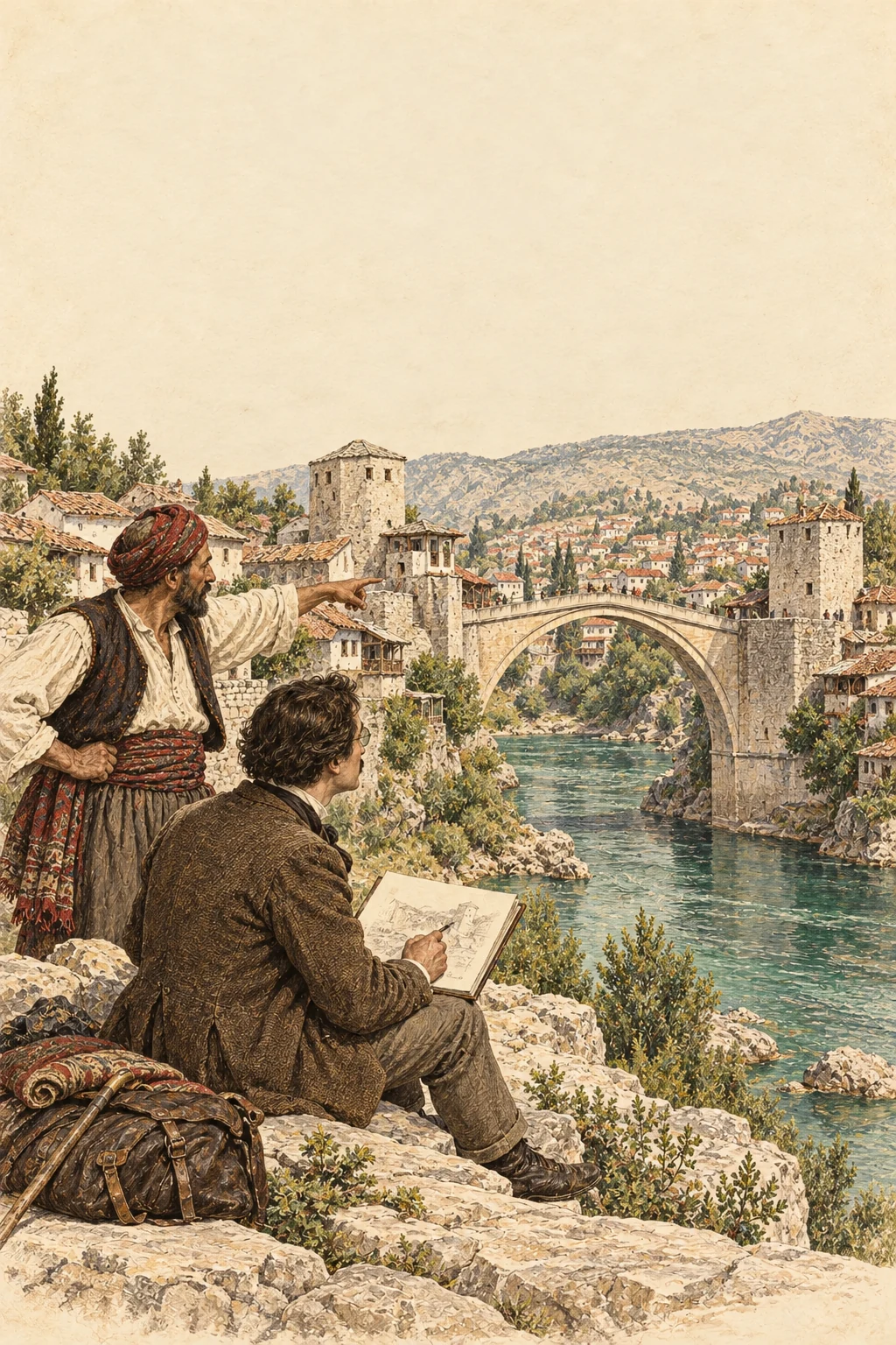 Kitap kapağı: Bosna: Bosna ve Hersek’in Coğrafyası ve Tarihine Dair Bilgiler — Birinci Kısım: Coğrafya — Vjekoslav Klaić