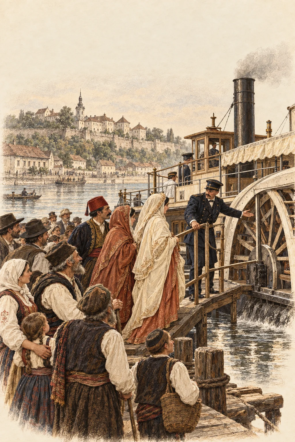 Korica knjige: Beograd-Zemun — Branislav Nušić