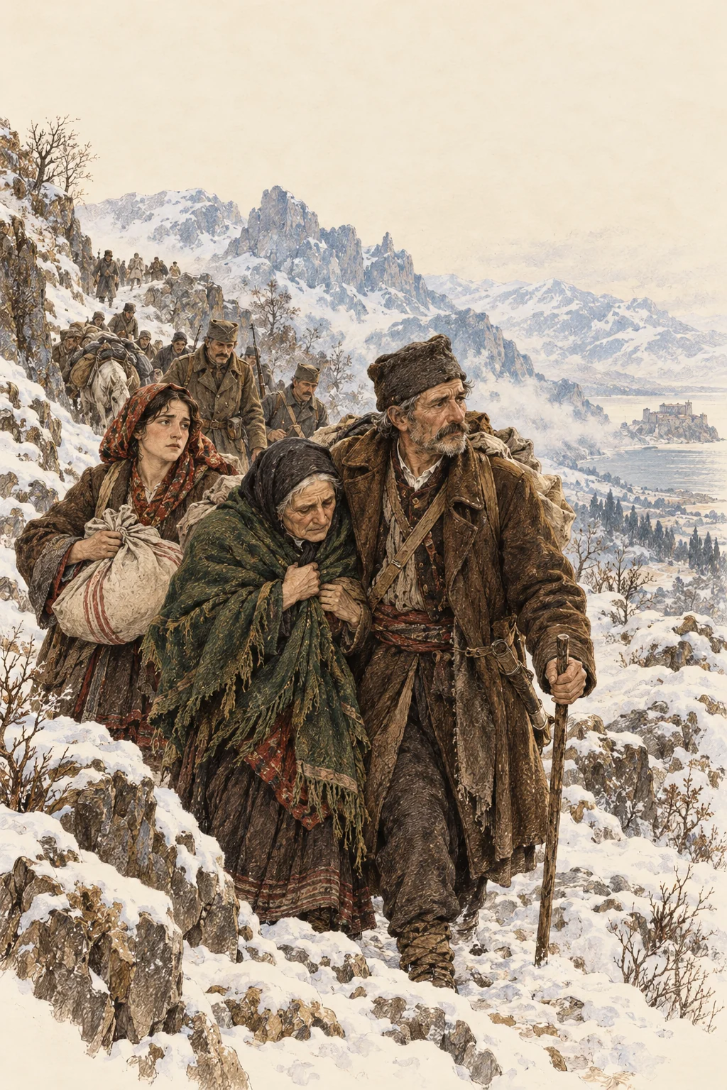 Korica knjige: Devetsto petnaesta — Branislav Nušić