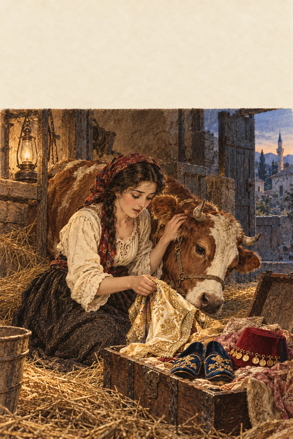 Kitap kapağı: Üvey Kız — Milena Preindlsberger-Mrazović