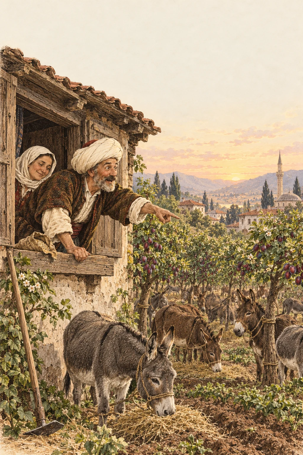 Kitap kapağı: Nasreddin Hoca — Eşek Tohumu — Bosna halkı; derleyen: Nikola Tordinac