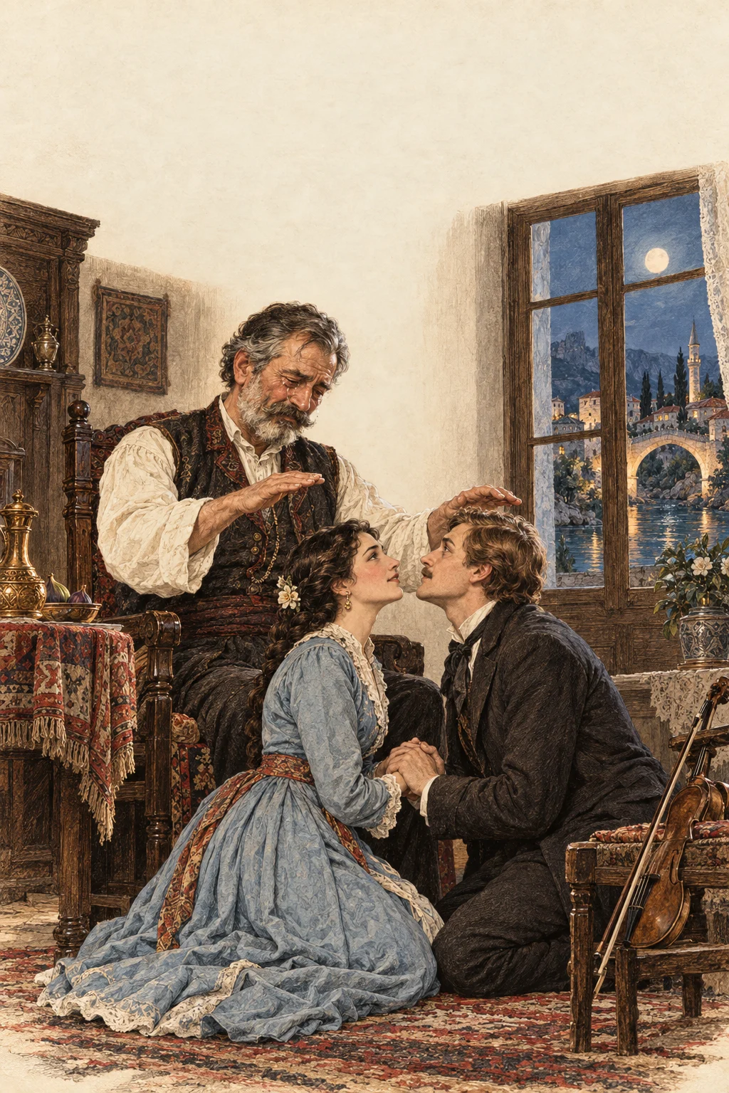 Обложка книги: Отец, благослови — Алекса Шантич