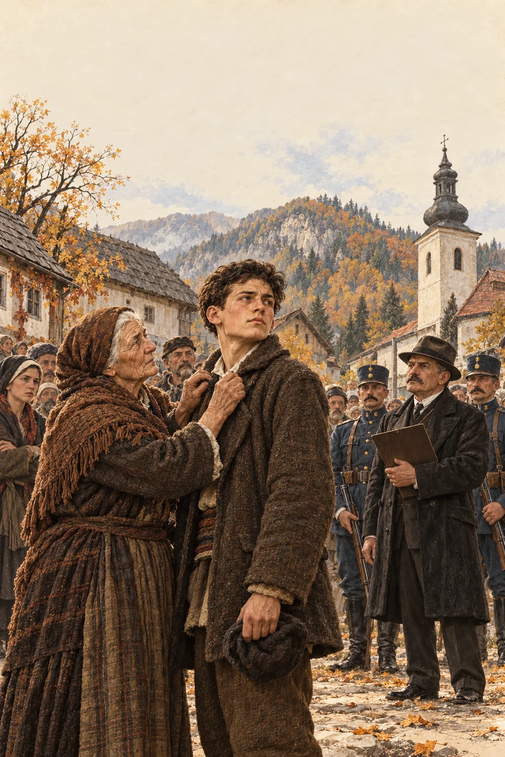 Korica knjige: Probuđeni djedovi — Ivan Goran Kovačić